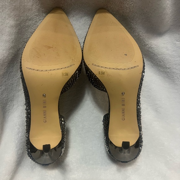 Gianni Bini rhinestone embellishments heels size 9.5 - Picture 8 of 12